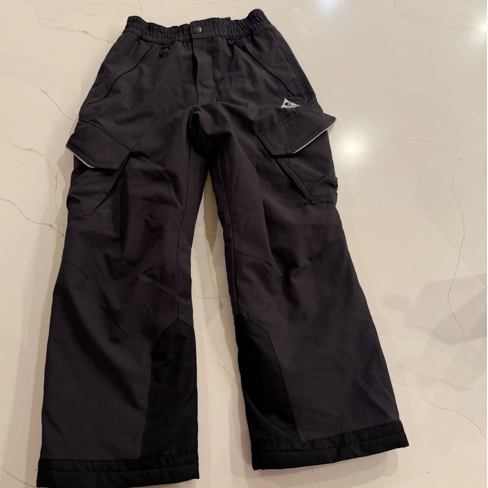Gerry Snow Pants Boys Size 10-12 Black Insulated Waterproof Ski‎ Snowboard